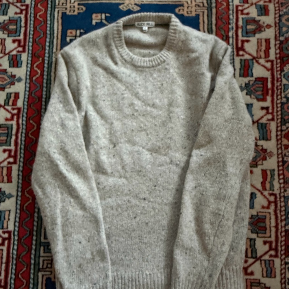 Alex Mill Light Gray Crewneck Sweater